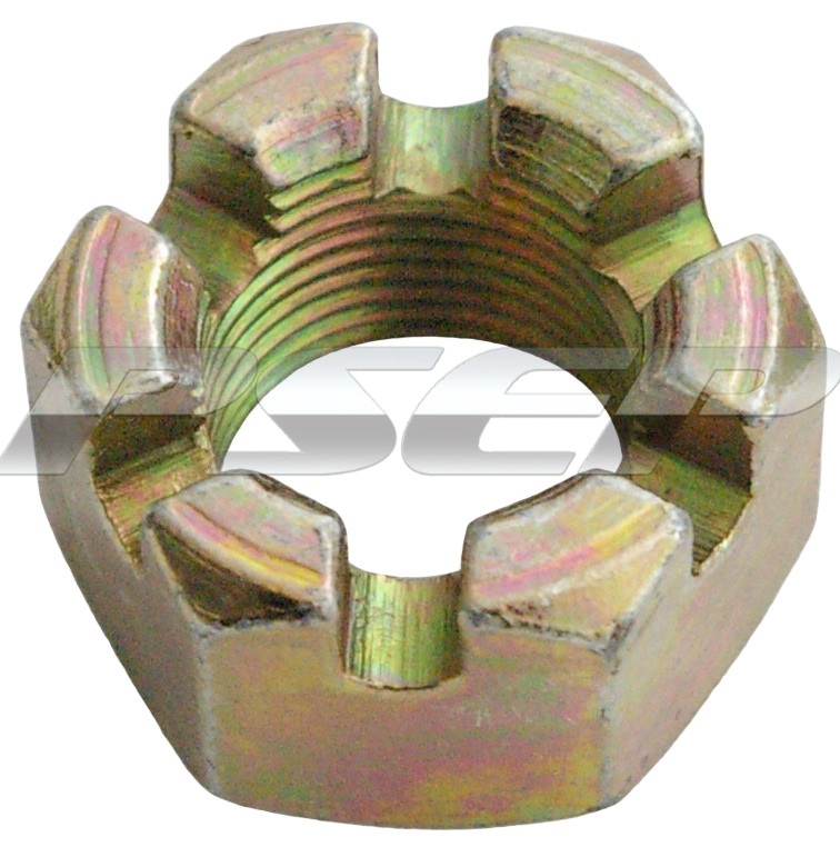 WHEEL HUB CASTLE NUT