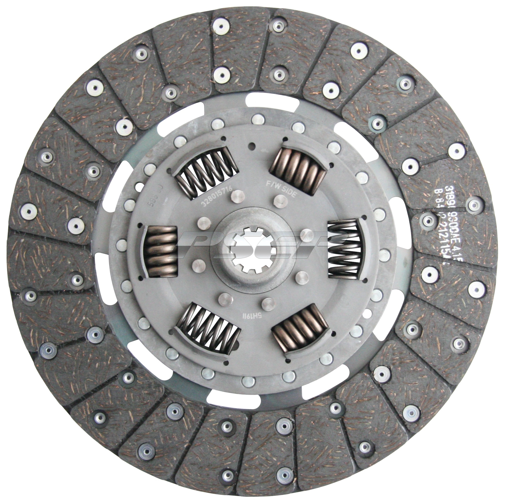 MAIN PLATE 11" 10 SPLINE