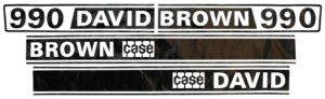 DECAL SET 990 SELECTAMATIC