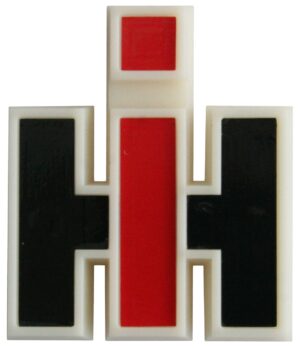 FRONT BADGE MONOGRAM PLASTIC