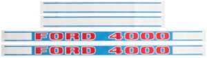 DECAL SET 4000