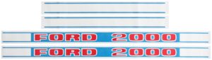 DECAL SET 2000