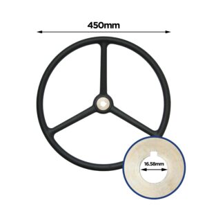 STEERING WHEEL 18"