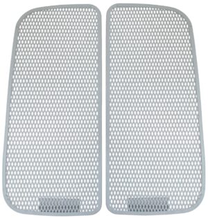 FRONT GRILL SET LESS HEADLIGHT HOLES