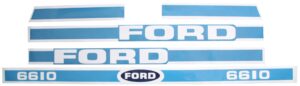 DECAL SET 6610 CAB